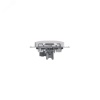 GSL000191 GLOSSA Розетка телевизионная TV одиночная в рамку 1дБ белая Systeme Electric 
