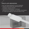252100SR-M Хомут P6.6 маркировочный, белый 2.5х100. горизонтальная табличка под замком 24.5х7.8 DKC 