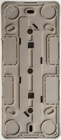 PA16-012D ЭТЮД Розетка тройная открытой установки с заземлением со шторками 16А 250B,сосна Systeme Electric 