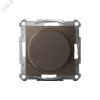 ATN000623 ATLASDESIGN СВЕТОРЕГУЛЯТОР (диммер) повор-нажим, LED, RC, 400Вт, мех., МОККО Systeme Electric 