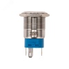 36-3443 Кнопка антивандальная 19 250В Фикс (5с) ON-OFF/OFF-ON подсв/зеленая REXANT 