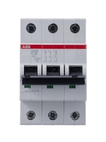 Выключатель автоматический трехполюсный 16А С S203 6кА ABB 2CDS253001R0164