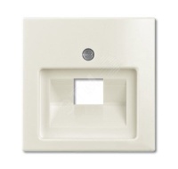 BASIC 55 Накладка на розетку телефонно-компьютерную 1 пост бежевая ABB 1803-92-507 2CKA001753A0098