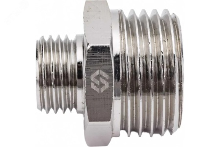 BF.542.0705 Ниппель НН 1'1/4х3/4' переходной, никелированный MVI 