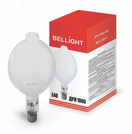 60045BL Лампа ртутная ДРЛ 1000Вт 230В Е40 BELLIGHT  14098933