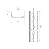 031086 Блок питания ARV-DR60-24 (24V, 2.5A, 60W) (ARL, IP20 DIN-рейка) Arlight 