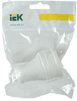 Гнездо штепсельное с заземлением белое 16А IEK ERP10-16-01-K01