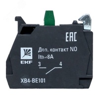 Контакты дополнительные NO (зеленые) PROxima EKF XB4-BE101