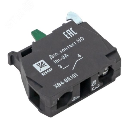 XB4-BE101 Контакты дополнительные NO (зеленые) PROxima EKF 