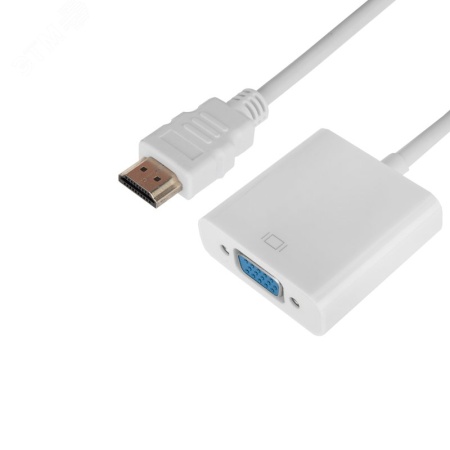 17-6835 Переходник штекер HDMI - гнездо VGA, провод, REXANT 