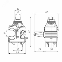 RPN 150 зажим ответвительный НИЛЕД 13402242