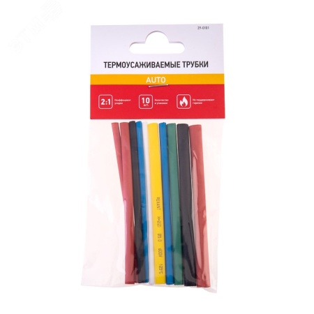 29-0101 Термоус.труб. набор №1 (10шт), REXANT 