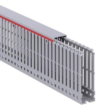 01126RL Короб перфорированный RL6 25х80 серый QUADRO DKC 