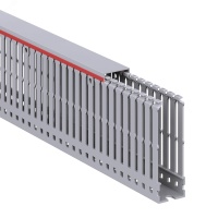 Короб перфорированный RL6 25х80 серый QUADRO DKC 01126RL