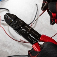 Кримпер HT-204 для обжима наконечников и зачистки проводов REXANT 12-3033