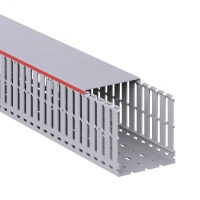 Короб перфорированный T1-EF 100х100 серый QUADRO DKC 00171RL