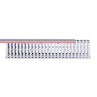 Короб перфорированный T1-EF 100х100 серый QUADRO DKC 00171RL