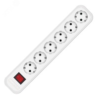 Колодка 6 гн с/з UNIVersal S306