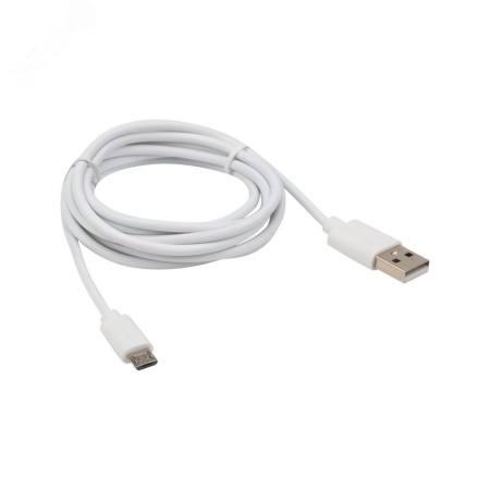 18-1164 Кабель USB-micro USB, PVC, 1.8 м., белый, REXANT 