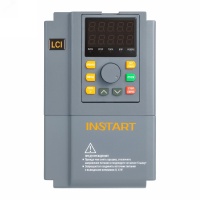 Преобразователь частоты LCI-G5.5/P7.5-4B 5.5кВт/7.5кВт, 13А/18А, 3Ф, 380В±15%, 50Гц/60Гц, IP20, с панелью управления Instart 00090900
