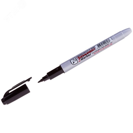 08-8001 Маркер Crown ''Multi Marker Super Slim'' 1 мм, черный REXANT 