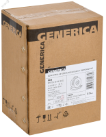 Удлинитель силовой  УК30 с термозащитой 4 места 2P+PE/30м 3х1.5мм2 GENERICA IEK WKP20-16-04-30-G