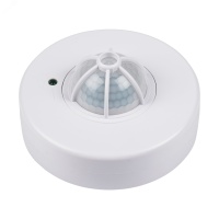 Датчик движения PMS-IR 024 1200Вт 360гр. 2-6м IP20 WH JazzWay 5012974