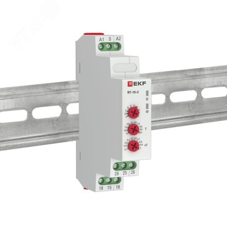 rt-10-12-240 Реле времени (10 устанавливающихся функций) RT-10 12-240В PROxima EKF 