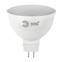 Лампочка светодиодная RED LINE LED MR16-9W-827-GU5.3 R 9 Вт софит теплый белый свет ЭРА Б0054239