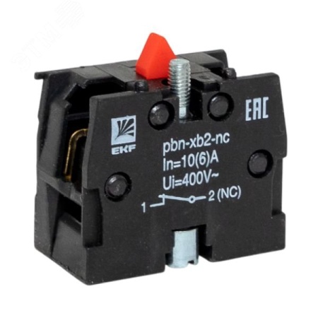 pbn-xb-2-nc Контакт дополнительный XB-2 NC красный EKF 
