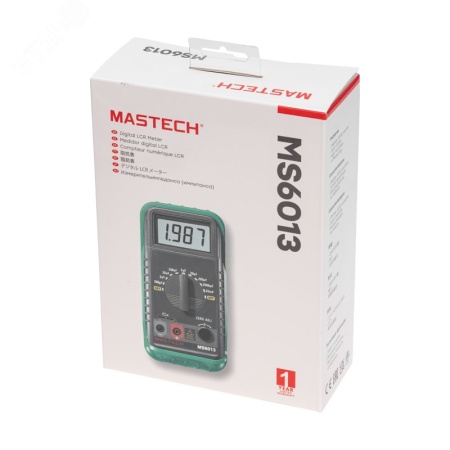 Измеритель емкости конденсаторов (C-метр) MS6013 MASTECH 13-2079