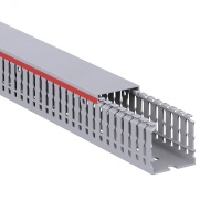 Короб перфорированный RL6 40х40 серый QUADRO DKC 01134RL