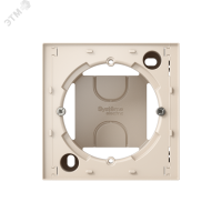Коробка ATLASDESIGN для наружного монтажа бежевый Systeme Electric ATN000200