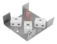 Коробка монтажная огнестойкая КМ-О(6к) - IP41 72х72 Гефест Н0000001603