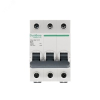 Выключатель автоматический трехполюсный 25А B 4.5kA 400В City9 Set Systeme Electric C9F14325
