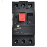 Пускатель 4-6.3А ПРК32-6.3 управление кнопками IEK DMS11-D63