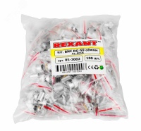 Разъем штекер BNC RG-59 обжим, REXANT 05-3002