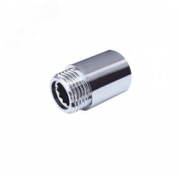 Удлинитель НВ 3/4'x25 мм, хромированный MVI BF.671.05-L25