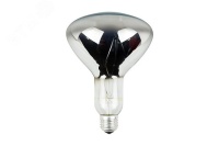 Лампа-термоизлучатель ИКЗ 220-250 E27 R127 цвет.гофр. белая Калашниково 8105025