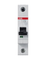 Выключатель автоматический однополюсный 16А С S201 6кА ABB 2CDS251001R0164