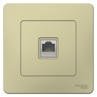 BLANCA С/У РОЗЕТКА компьютерная RJ45, кат.5E, БЕЖЕВЫЙ Systeme Electric BLNIS045007