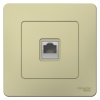 BLANCA С/У РОЗЕТКА компьютерная RJ45, кат.5E, БЕЖЕВЫЙ Systeme Electric BLNIS045007