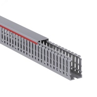 Короб перфорированный RL6 25х40 серый QUADRO DKC 01163RL