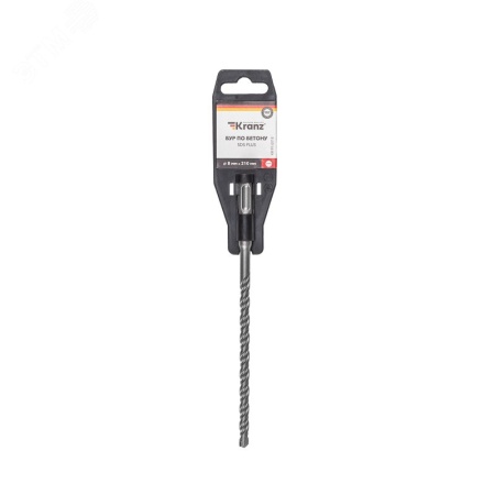 Бур по бетону 8х210х150 мм SDS-plus Kranz KR-91-0018