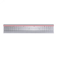 Короб перфорированный RL6 60х80 серый QUADRO DKC 01128RL