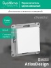 ATN440161 Переключатель одноклавишный ATLASDESIGN AQUA IP44 схема 6 10АХ механизм белый Systeme Electric 