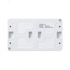 ATN540170 AtlasDesign Profi54 БЛОК: розетка с  заземлением со шторками 16А 250B, выключатель одноклавишный IP54 10А, БЕЛЫЙ, Россия Systeme Electric 