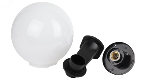 НБУ 01-60-251 , шар опал с настенным крепежом D=250 mm (1/30) ЭРА Б0048075