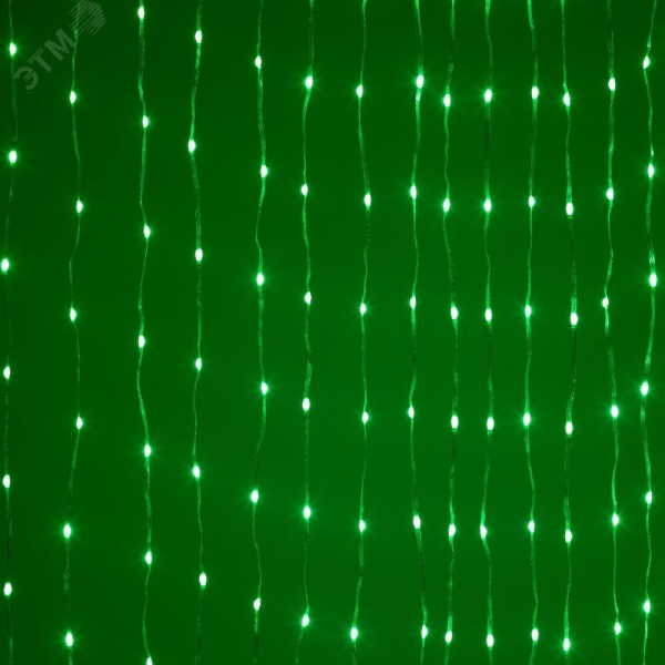 Умная гирлянда Занавес RGB, 2*2 м, управление через моб. прилож., Bluetooth, 400 LED, IP44, 220 В ERASG -02 ЭРА Б0060433