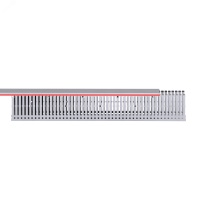 Короб перфорированный RL6 80х80 серый QUADRO DKC 01129RL